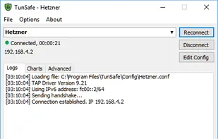 TunSafe screenshot 1