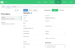 Easy!Appointments screenshot 2
