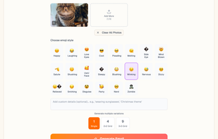 Cat Emoji Generator screenshot 2