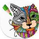 Cat Coloring Pages for Adults icon