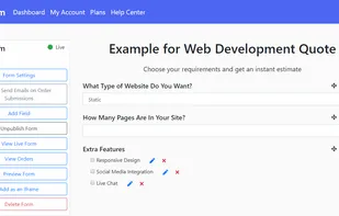 QuoteForm screenshot 2