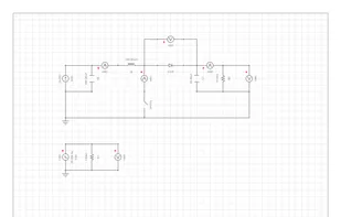 Physical Schematic of a Boost Converter