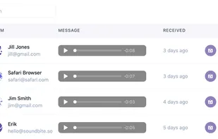Soundbite screenshot 1