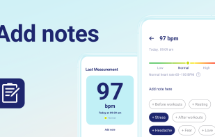 Heart Rate Monitor & Breathing screenshot 2