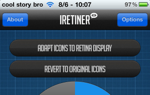 iRetiner GUI screenshot 1