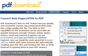 Web to PDF
