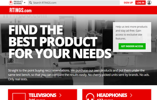 RTINGS.com screenshot 1