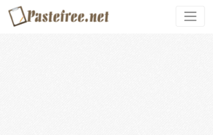 PasteFree.net screenshot 1