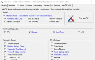 All in One – System Rescue Toolkit screenshot 3