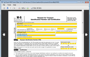 After filling the fields, click on Save as PDF to save the document.