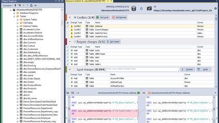 dbForge Source Control for SQL Server screenshot 1
