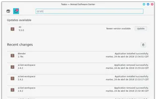 NX Software Center screenshot 2