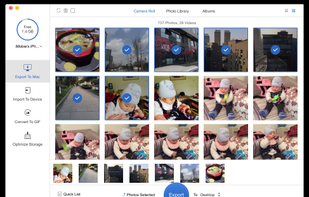 Transfer iPhone Photos to / from Computer; Convert Live Photos to GIFs; Free Up Space on iPhone iPad