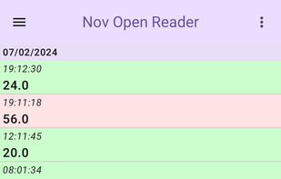 Nov Open Reader screenshot 1
