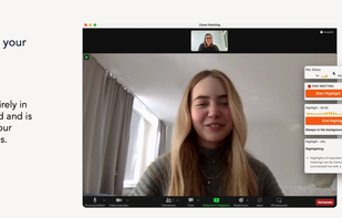No meeting bots are visible in your meetings. To secure the privacy of all meeting participants bliro doesn't record audio or video.