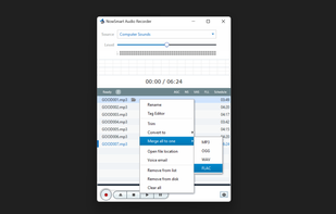 NowSmart Audio Recorder screenshot 1