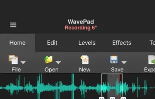 WavePad screenshot 1