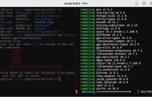 Rio Terminal screenshot 1