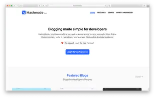 Hashnode.dev - Home Page