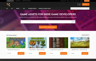 GameDev Market screenshot 1