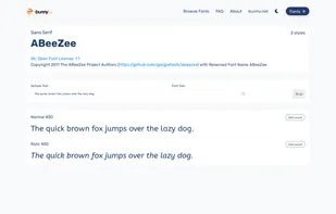 Bunny Fonts screenshot 1