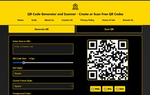 QR Code Generator and Scanner