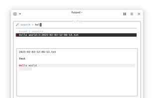 FuzPad screenshot 2