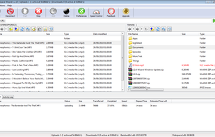SendSpace Wizard on Windows