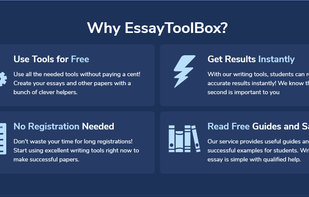 Essay ToolBox screenshot 2