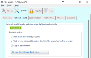 UnHackMe screenshot 1