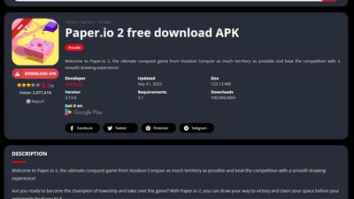 Download Paper.io 2 (MOD) APK for Android