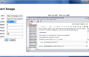 Insert image with preview