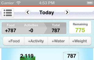 Calorie Counter and Diet Tracker screenshot 2