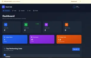 dashboard page