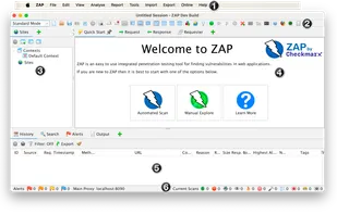 Zed Attack Proxy (ZAP) screenshot 1