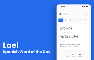 Lael – Spanish Word of the Day screenshot 1