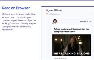 Mailscribe Inbox screenshot 1