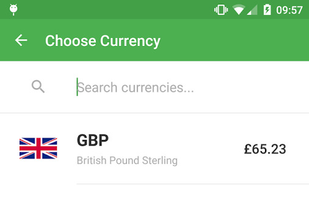 Flip - Currency Converter screenshot 1