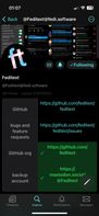 Feditext screenshot 1