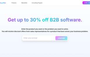 Skyoffer screenshot 1