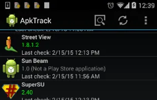 ApkTrack screenshot 1