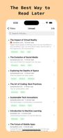 Paperback - Read Later screenshot 1