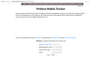 Profone Tracker screenshot 1