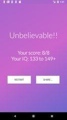 IQ Test - How intelligent are you? screenshot 1