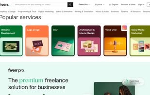 Fiverr screenshot 1