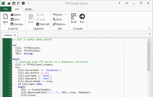 Syncplify.me FTP Script! screenshot 1