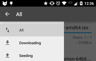 CatTorrent screenshot 1
