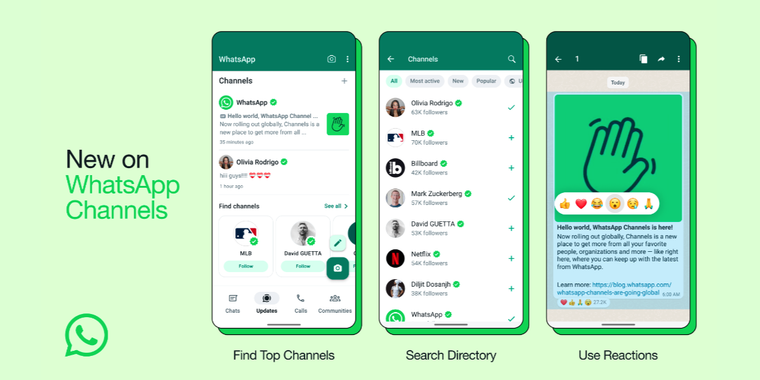 WhatsApp expands Channels to over 150 countries and adds new features image