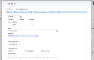 Tigersheet screenshot 2