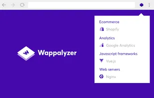 Wappalyzer screenshot 1